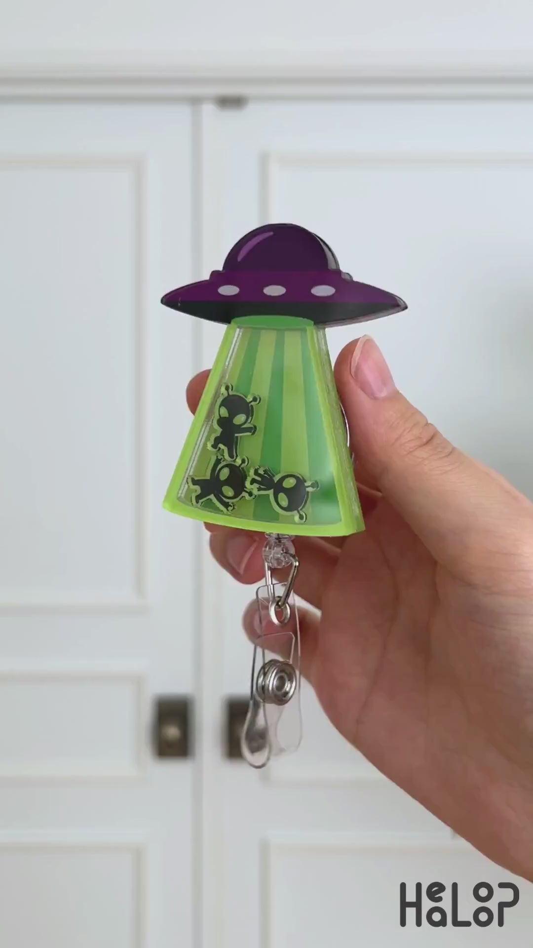 Alien ufo  shaker badge reel video