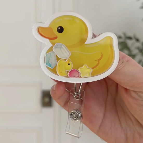 Rubber Duck Shaker Badge Reel Video