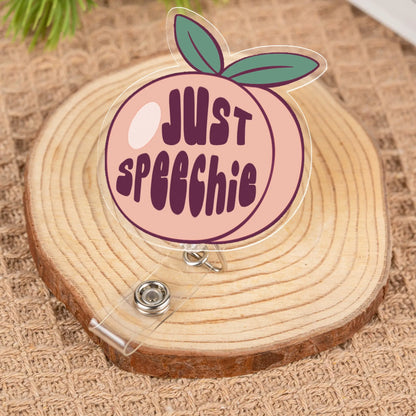 Speech Language Pathologist Badge Reel