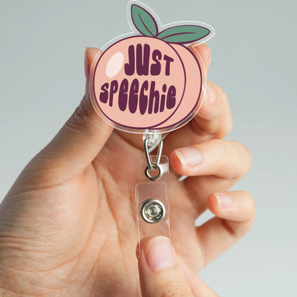 Speech Therapist Badge Reel
