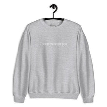 Tomorrow Needs You Mental Health Sweatshirt - Sport Grey - Healoop